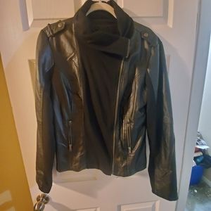 Faux Leather Jacket